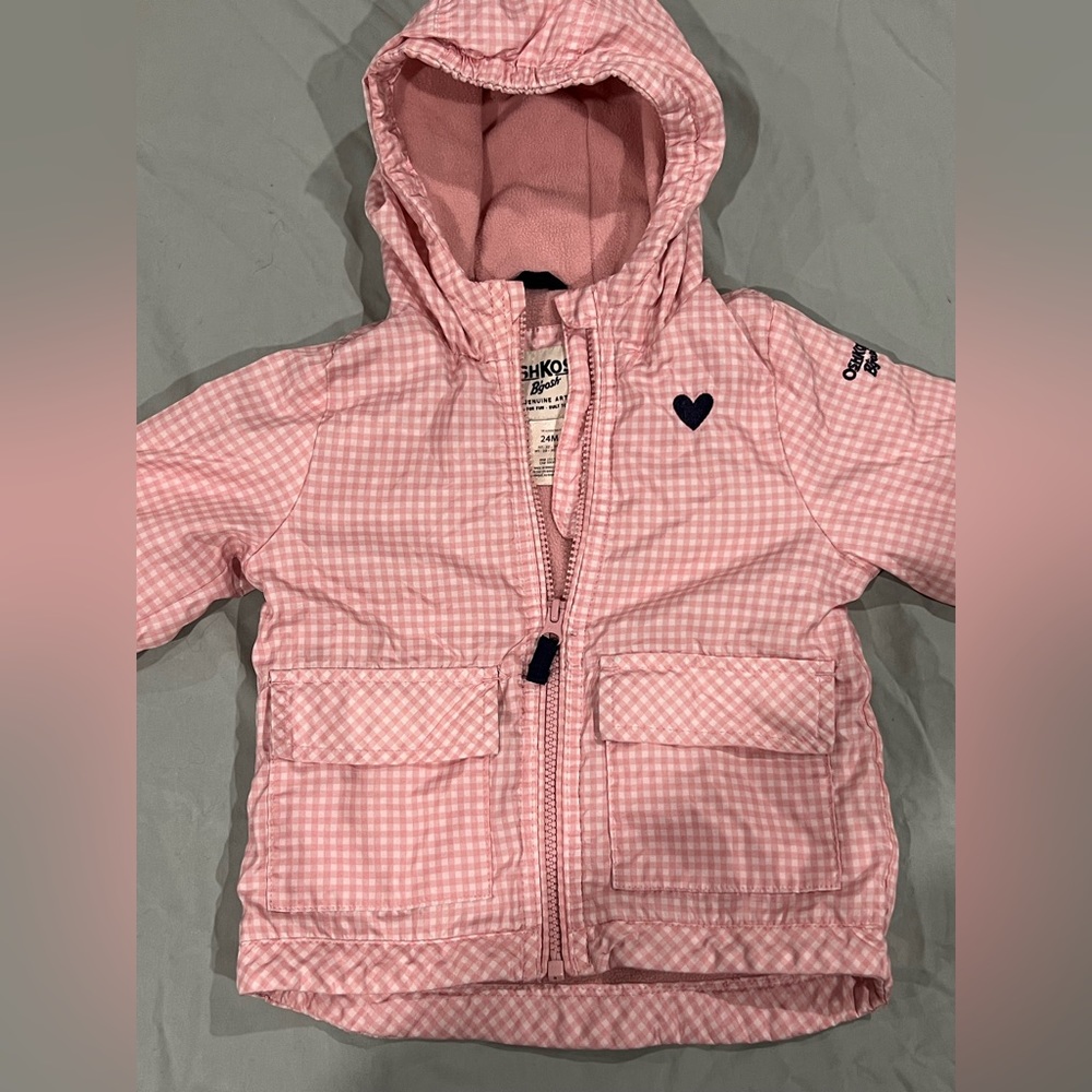 Oshkosh B’gosh babies hooded jacket